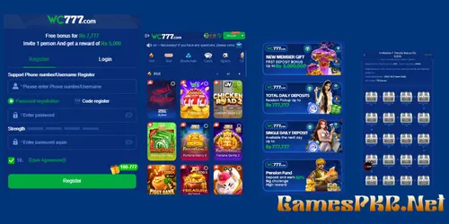 WC7777 earning screenshot